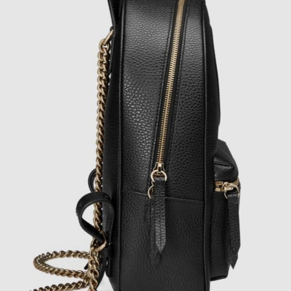 Soho leather chain backpack - Picture 3 of 7